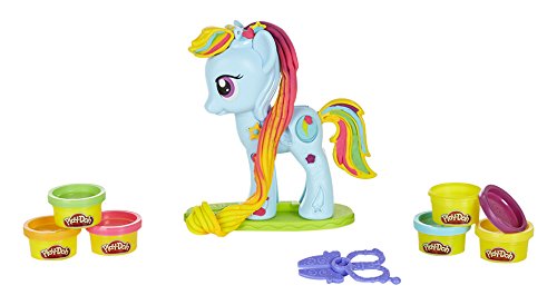 Hasbro Play-Doh B0011EU4 - My Little Pony Rainbow Dash  Mähnenspaß, Knete