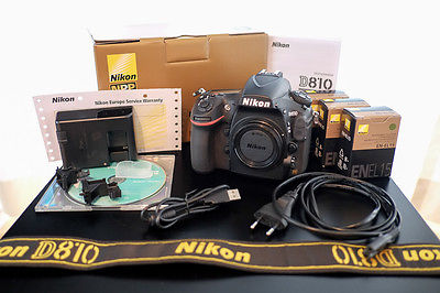 Nikon D810 weniger als 2000 Auslösungen + 4 x EN-EL 15
