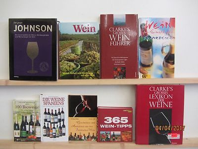 37 Bücher Bildbände Wein Weinanbaugebiete Weinsorten Weinführer Weintipps