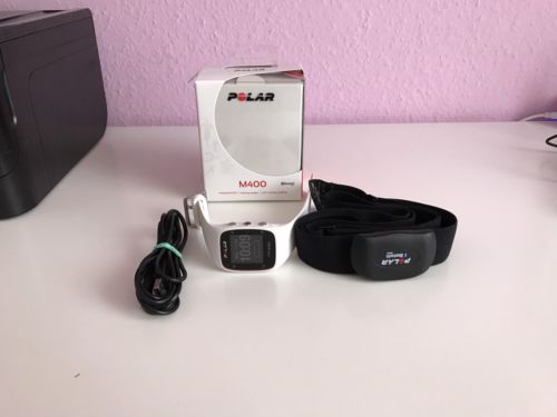 Polar M400 Fitnessuhr mit GPS und Bluetooth Pulsgurt