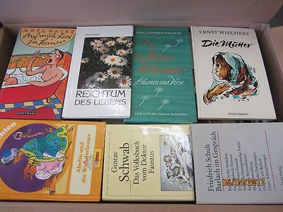 142 Bücher dünne gebundene Bücher Romane Sachbücher Erzählungen Novellen u.a.