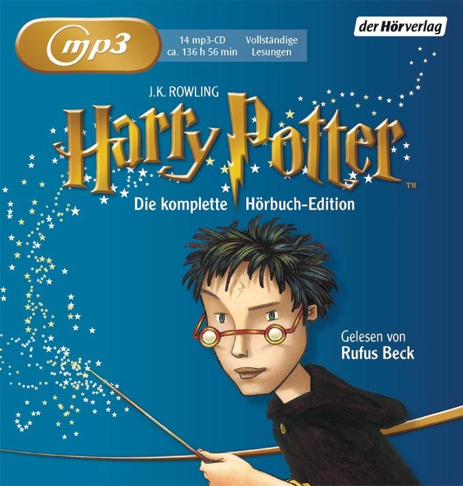 Harry Potter: Die komplette Hörbuch Edition - Gelesen von Rufus Beck (MP3 CD) 
