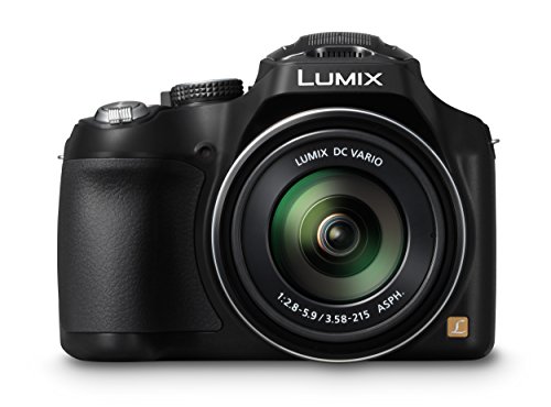 Panasonic LUMIX DMC-FZ72EG-K Premium-Bridgekamera (16,1 Megapixel, 60x opt. Zoom, 7,5 cm LC-Display, elektr. Sucher, Full HD Video) schwarz