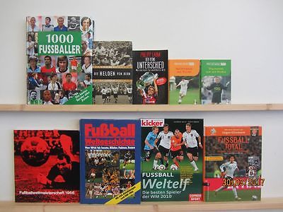 31 Bücher Bildbände Fußball Fußballspielen Weltmeisterschaft Bundesliga