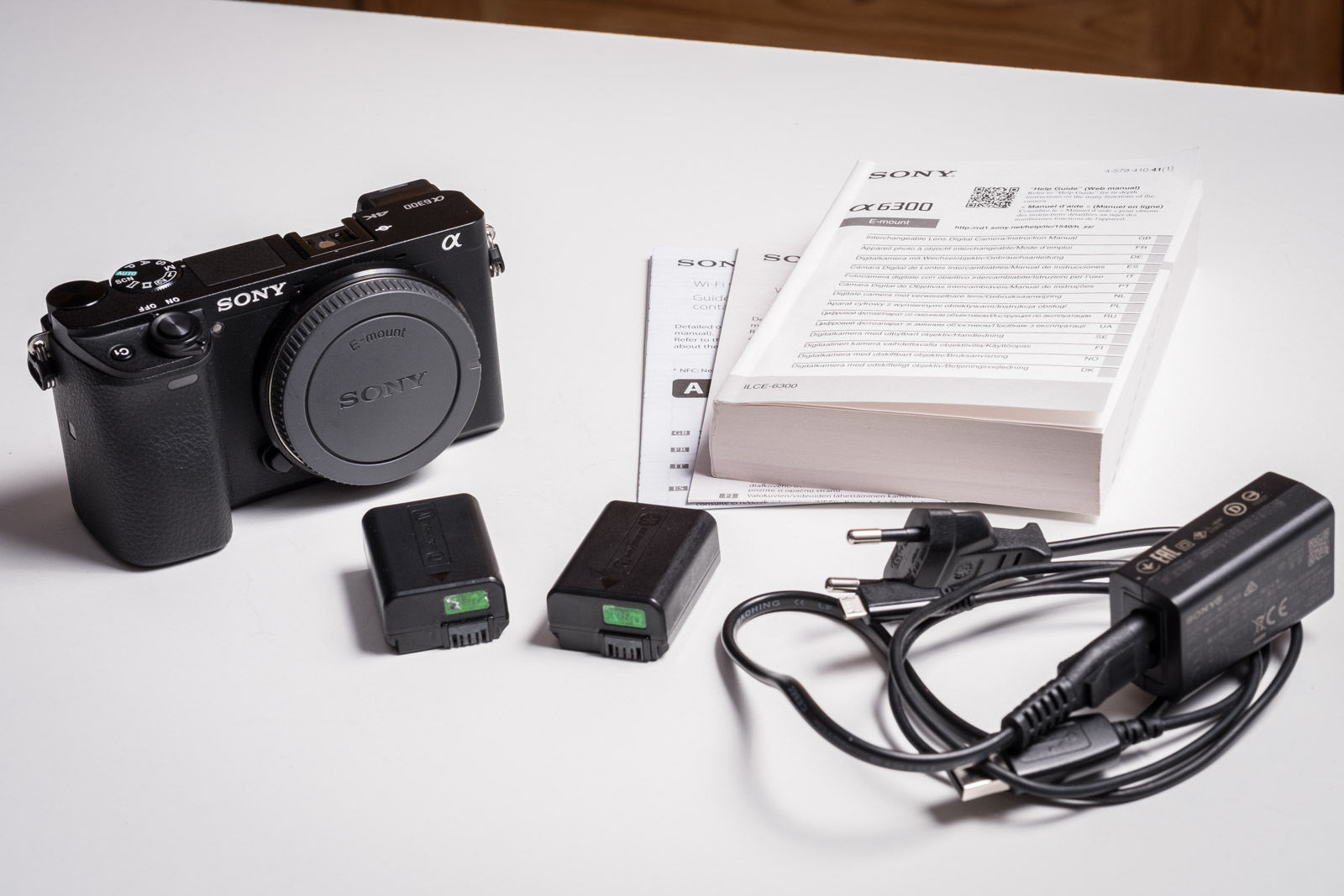 Sony Alpha 6300 E-Mount Systemkamera 24 Megapixel, 7,5 cm (3 Zoll) Display