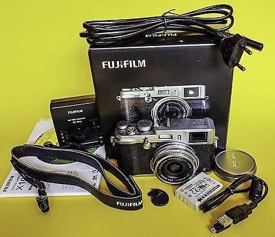 Fujifilm X series X100S 16.3MP Digitalkamera - Silber (Kit mit EFL 23mm...