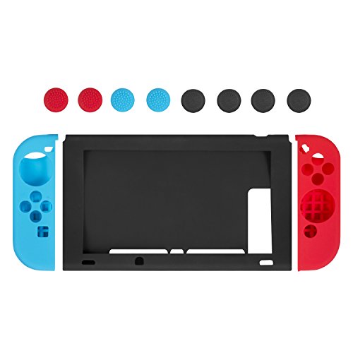 Nintendo Switch Silikonhülle - Younik weiche rutschfeste Silikon Schutzhülle für Nintendo Switch