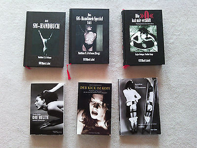 Bücherpaket Erotik 6 erotische Bücher SM