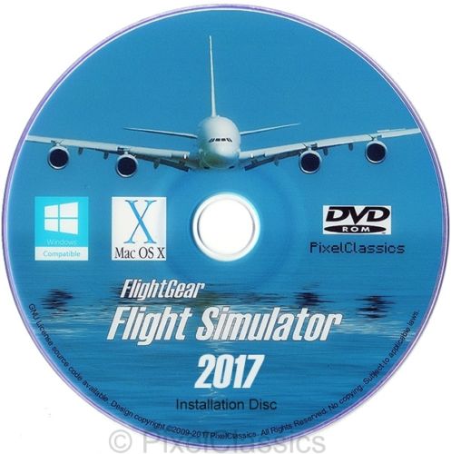 Flight Simulator 2017 X Flight Sim v4.4 Plane & Helicopter Windows 10 8 7 PC DVD