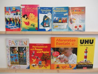 100 Bücher Hefte Basteln Bastelbücher Windowclor Origami Naturbasteln
