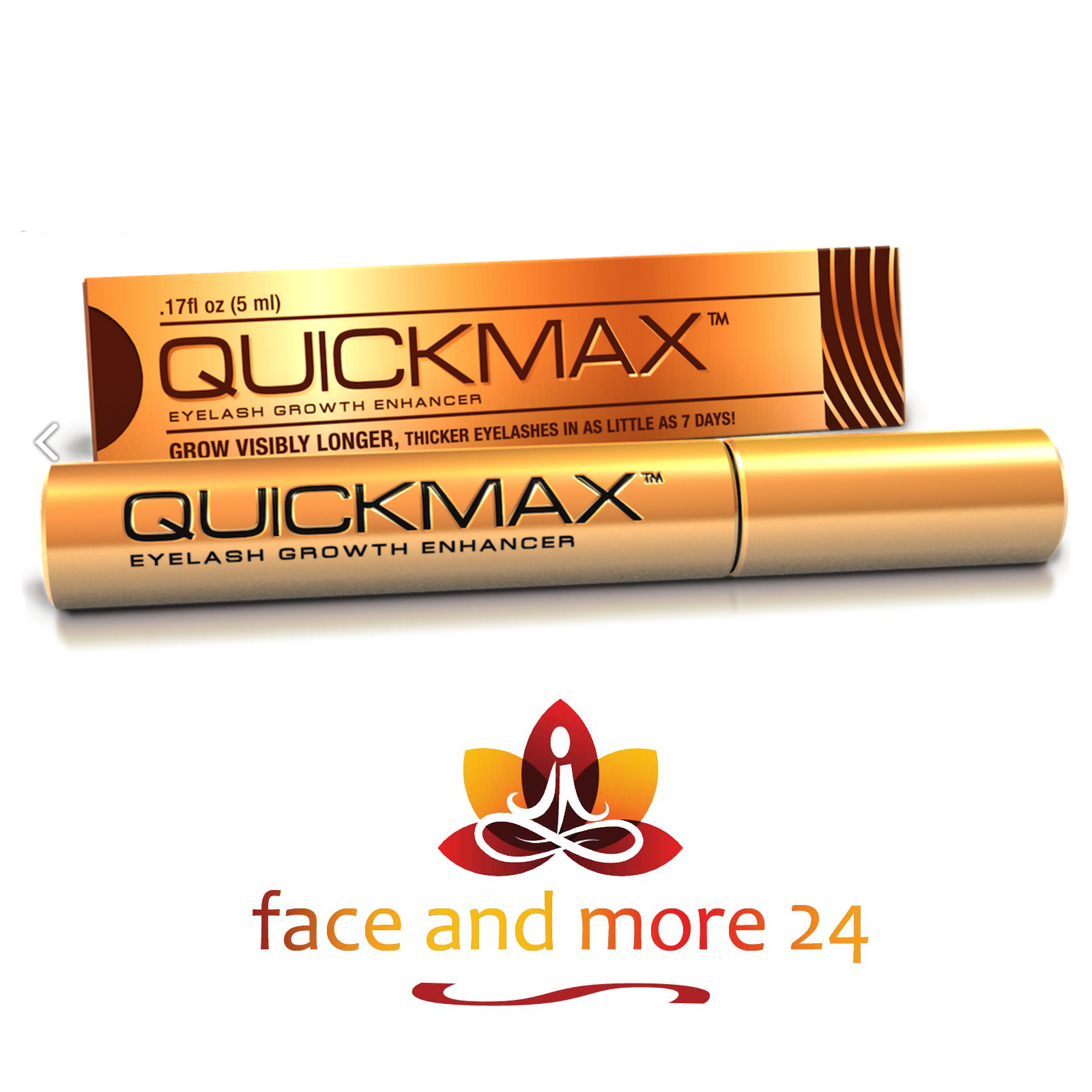 LuxStyle QuickMax Wimpernwachstum 5ml Wimpern Augenbrauen Serum Conditioner 