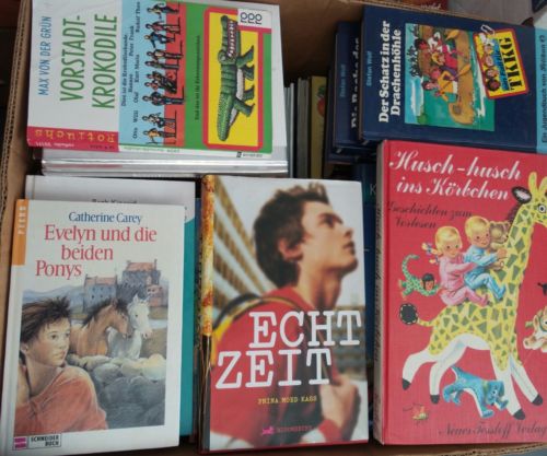 Bücherkiste / Sammlung ältere Kinderbücher / Jugendbücher über 60 Bücher