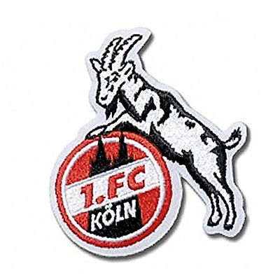 AUFNÄHER AUFBÜGLER „Geißbock” 1. FC KÖLN NEU