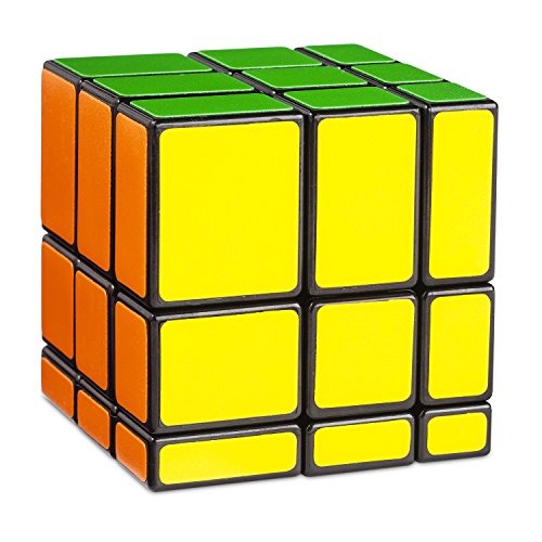 Mirror Cube Ultimate - 3x3 Zauberwürfel verändert die Form (Shape-Shift) - Original Cubikon - Speed-Cube mit Cornercutting - bunte Standardfarben - Denksport