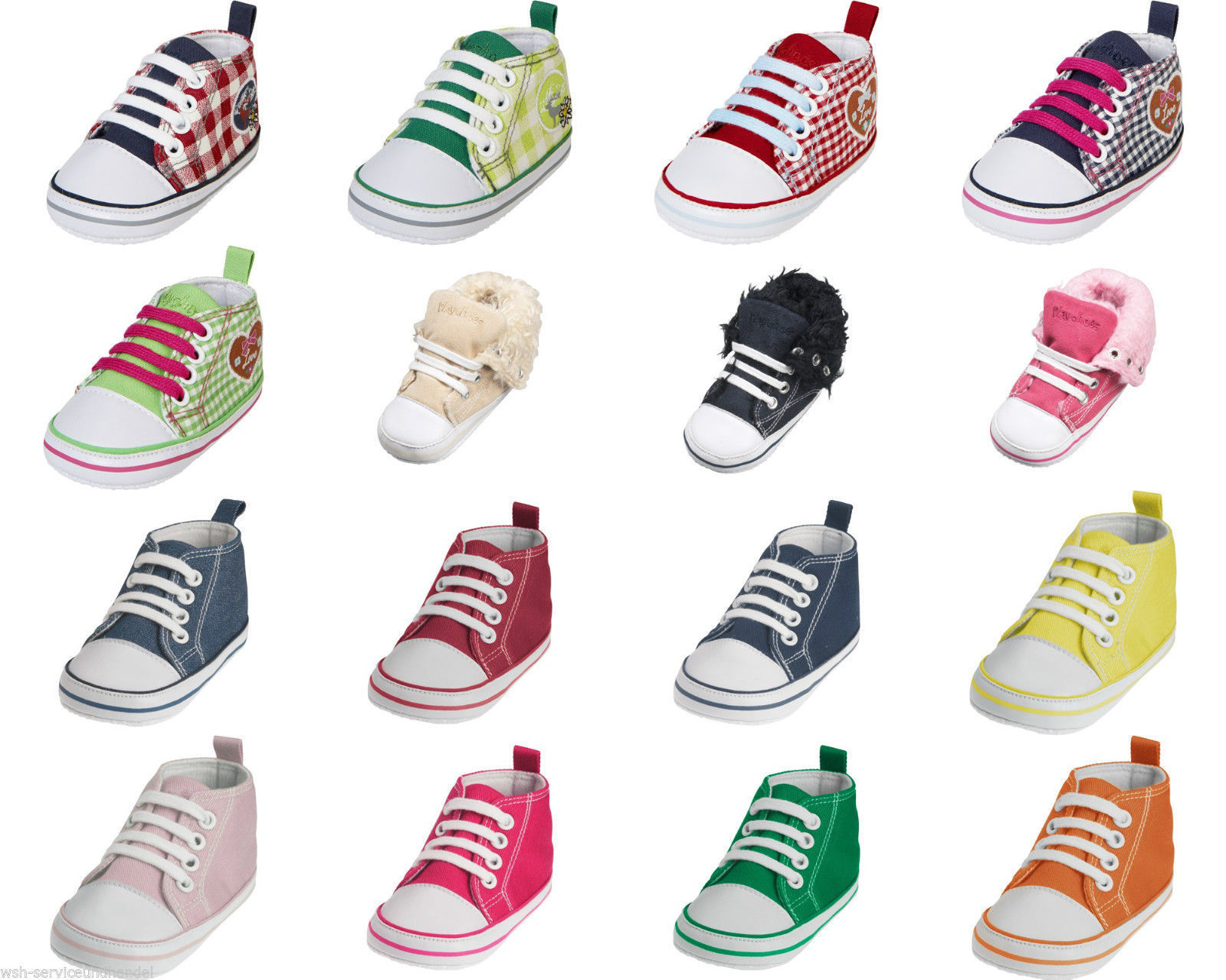 Playshoes Babyschuhe Canvas Sneaker Turnschuhe Schuhe Mädchen Jungen Gr. 16 -20
