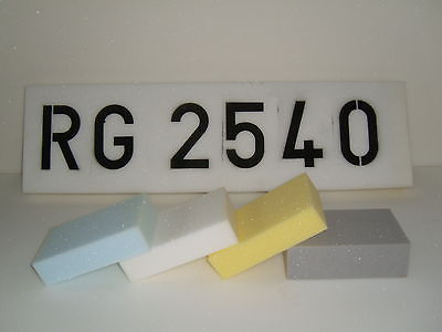 Schaumstoff Platte Schaumstoffplatte Polster  Zuschnitt  Rg2540