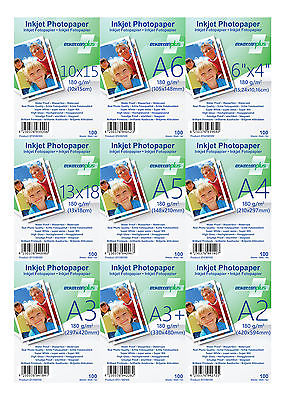 Fotopapier 180g/qm glänzend Größe und Format nach Wahl von EtikettenPlus