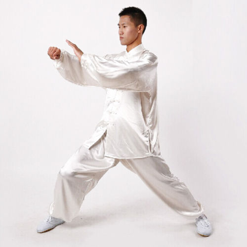 Andux Chinesisch Traditionell Kampfsport Tai Chi anzug Kung Fu Uniformen Unisex