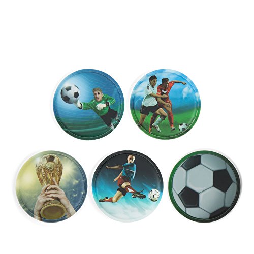 Ergobag Accessoires Klettbilder-Set 5-tlg Kletties Fußball 017 fußball