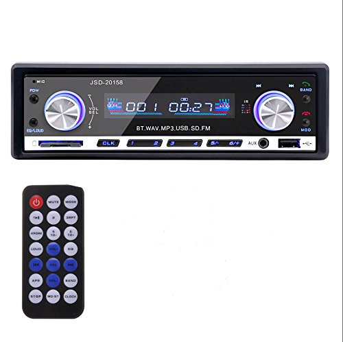 MP3 Tuner Autoradio KFZ Audio Radio/FM-Empfänger Receiver 12V mit Ferbedienung unterstützt USB SD MMC Slot