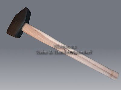 Vorschlaghammer Hammer Esche - Stiel 3 - 6 Kilogramm Fäustel