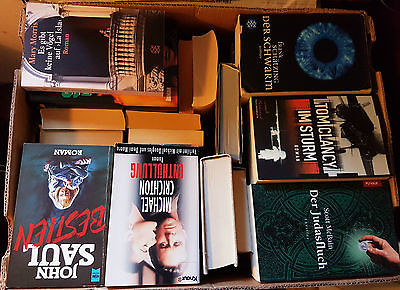 Krimi Thriller - 54 Bücher - Buchpaket Bücherpaket Buchsammlung