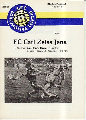OL 82/83 1. FC Lok Leipzig - FC Carl Zeiss Jena