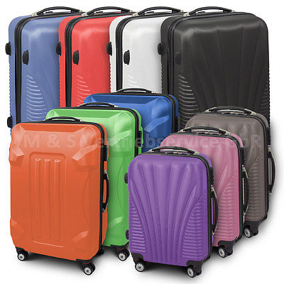 Trolley Reisekoffer Set, ABS Hartschalenkoffer Reisetasche Gepäck Hartschalen