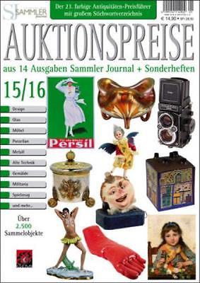 Auktionspreise 15/16 Aus 14 Ausgaben Sammler Journal + Sonderheften 3066