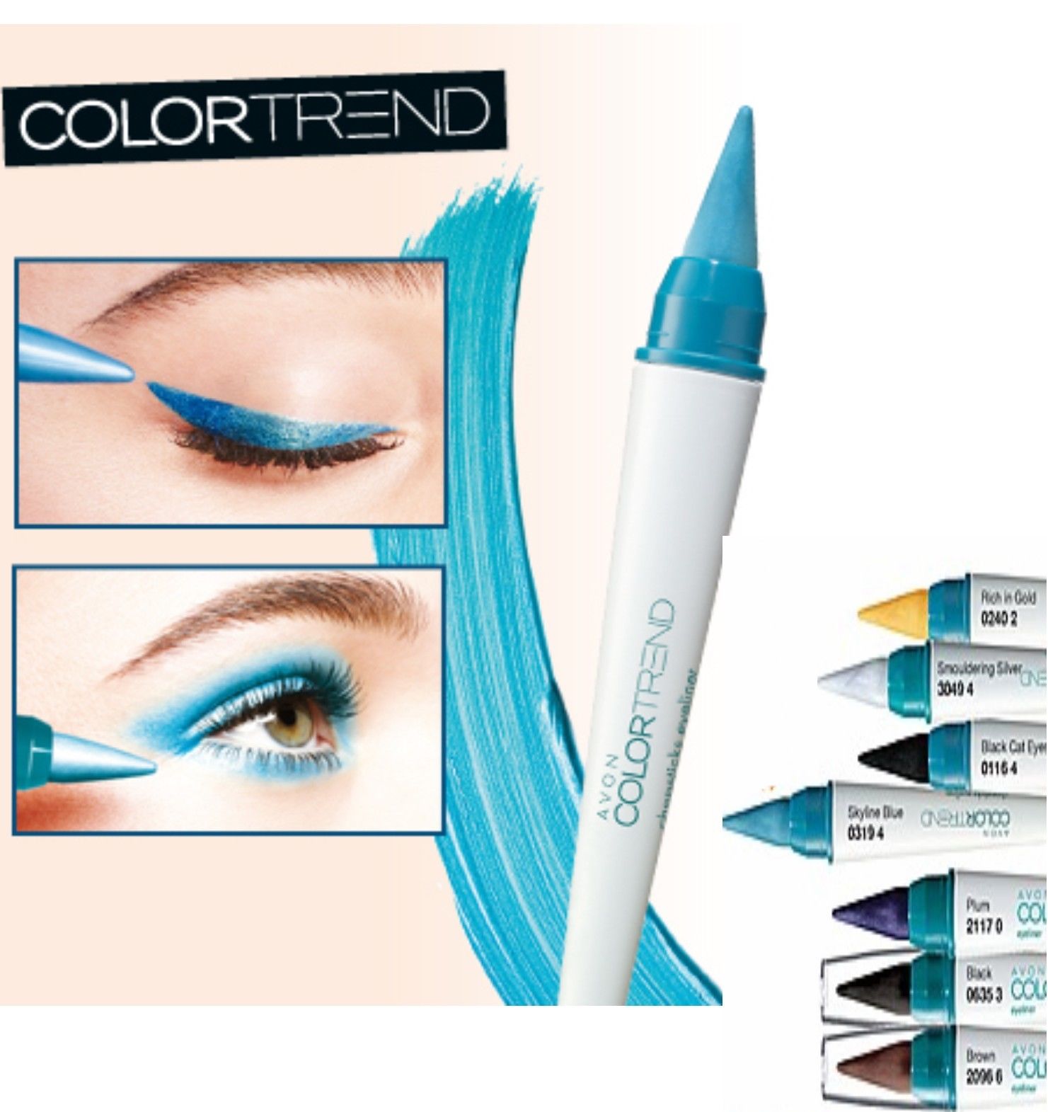 AVON Colortrend Chopsticks Augenkonturenstift  Farbwahl  NEU 