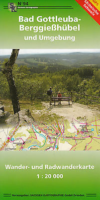 Wander- und Radwanderkarte / Bad Gottleuba - Berggießhübel und Umgebung