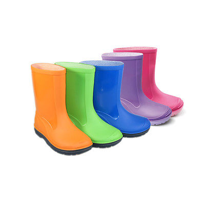 BECK Kinder Gummistiefel Regenstiefel Stiefel 21 - 35 orange grün blau lila pink