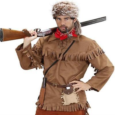Herren Kostüm TRAPPER Scout Western Cowboy Fasching Gr. 46 48 50 52 54