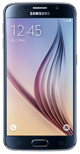 Samsung Galaxy S6 Smartphone (5,1 Zoll (12,9 cm) Touch-Display, 32 GB Speicher, Android 5.0) schwarz (Nur für Europäische SIM-Karte)