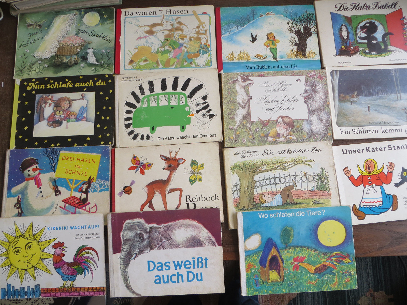 Bücherpaket 18 DDR Kinderbücher Pappbilderbücher Kinderbuchverlag Postreiter alt
