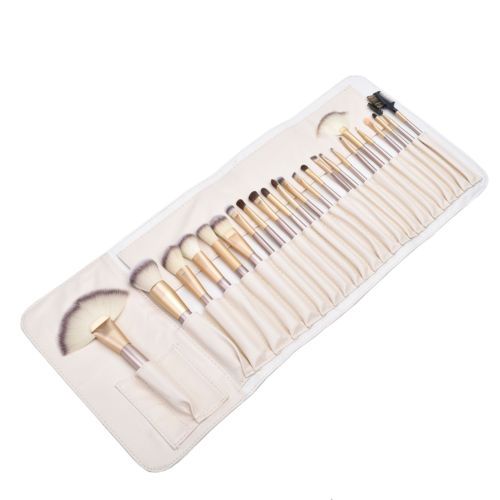 24tlg Professionelle Kosmetik Pinsel-Set Make up Brush Kit Schminkpinsel *DHL