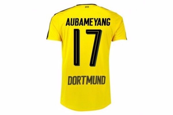 Borussia Dortmund Team Fußball Trikot Replica Aubameyang