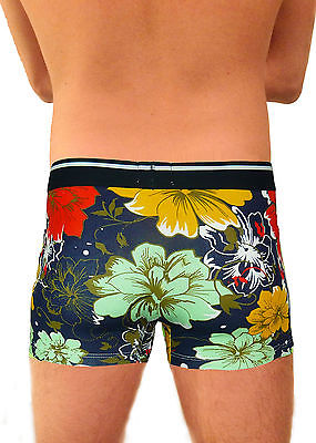 4er Herren Boxershorts Unterhose Retroshorts Pants Hipster Baumwolle Hawaii