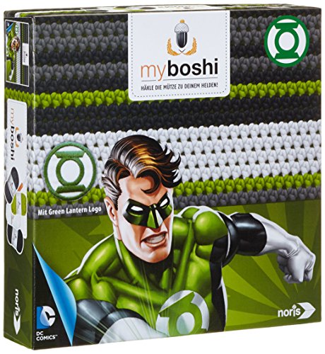 Noris Spiele 606311367 - Myboshi - Superhelden Green Lantern