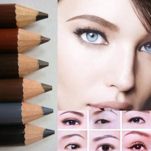 6 Farben Wasserdicht Wasserfest Augenbrauenstift Make Up Kosmetik Stift