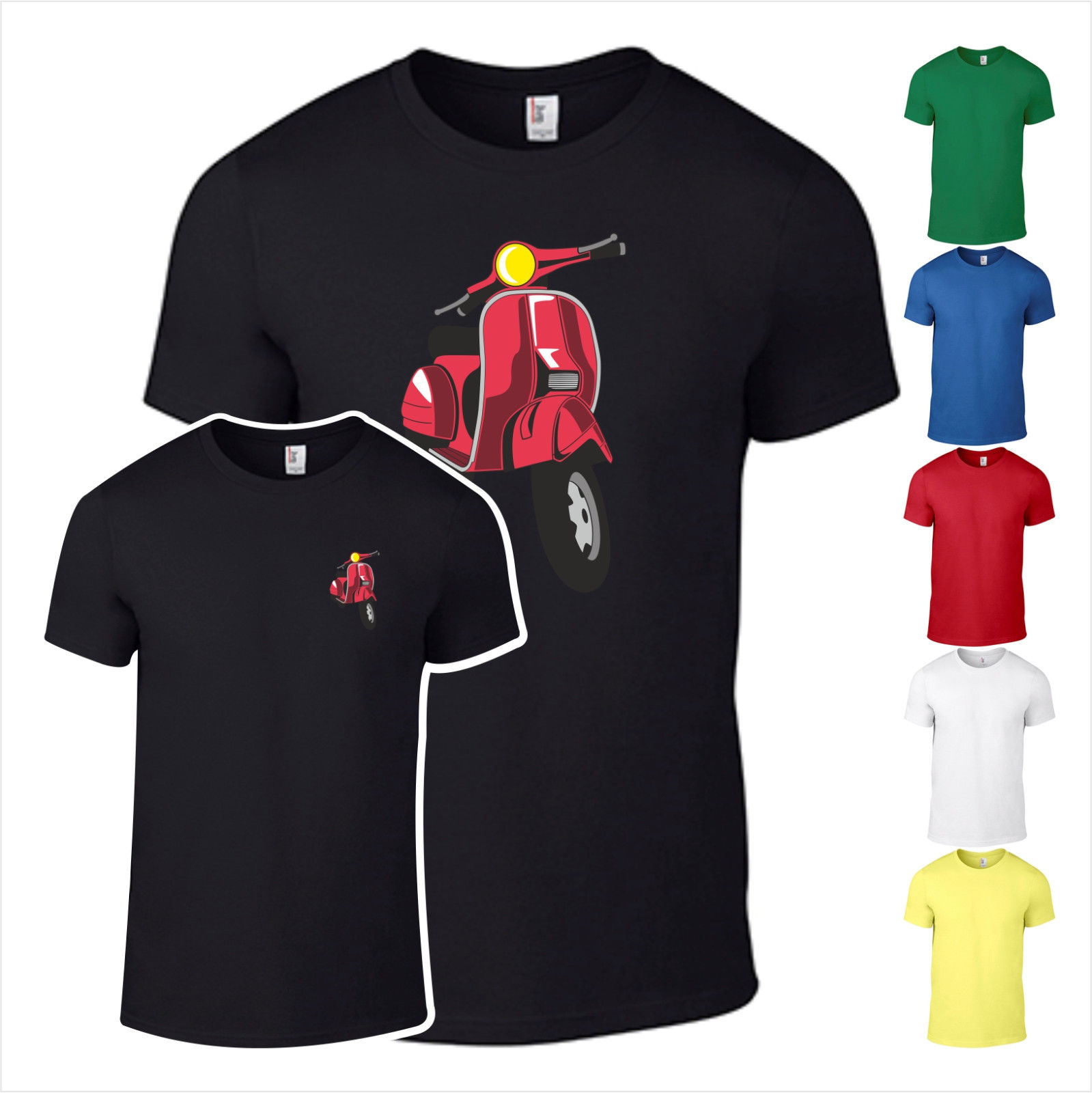 T-Shirt Vespa Roller Italien Motorroller Kult Fun Shirt 