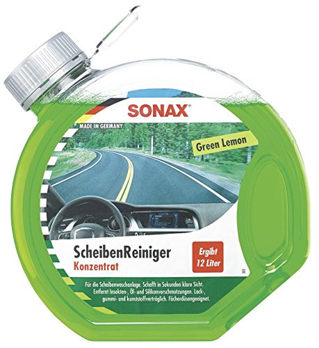 SONAX 386400 ScheibenReiniger Konzentrat Green Lemon, 3 Liter