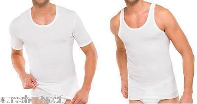 4er Pack SCHIESSER Serie: Cotton Essentials - Herren Unterhemden