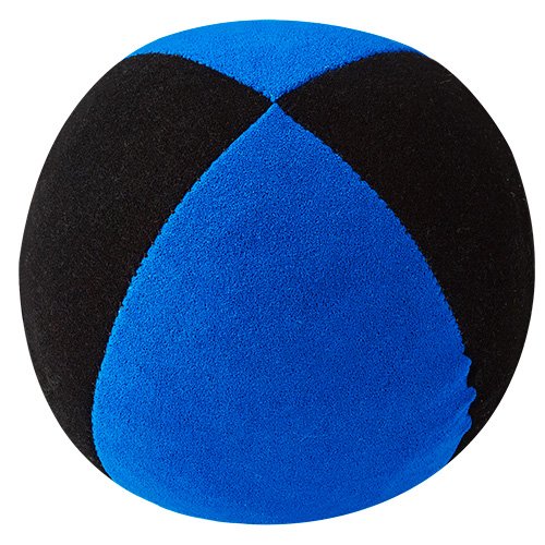 Jonglierball: HENRYS Beanbag Superior 67mm, schwarz-blau