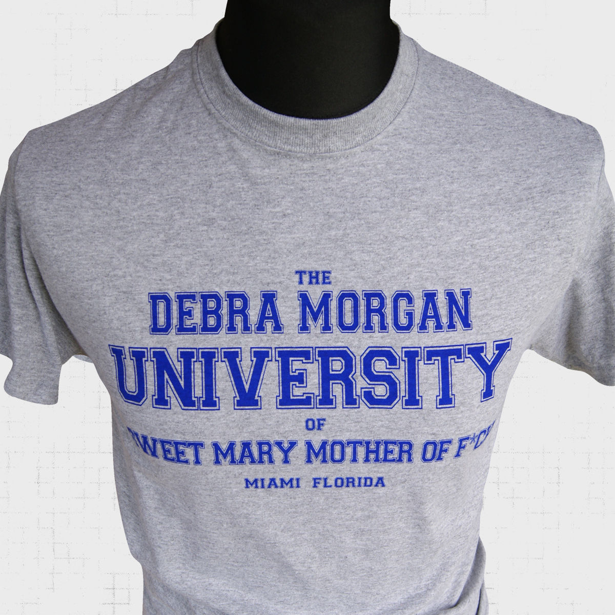 Dexter T Shirt The Debra Morgan University Funny Joke TV Series Cool Tee