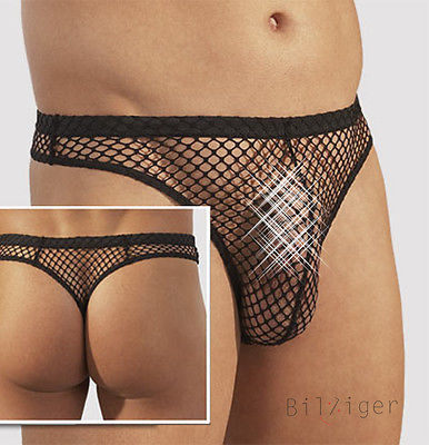 Herren Netz-String für die Männlichkeit Unterwäsche Unterhose S M L XL 