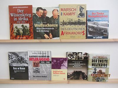 27 Bücher Bildbände Dokumentation 2. WK 3. Reich NSDAP Nationalsozialismus