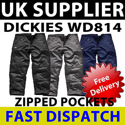 Dickies Action Work Wear Cargo Combat Trousers Pants Mens Safety Fishing Trouser