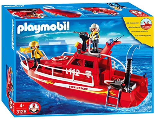 PLAYMOBIL® 3128 - Feuerlöschboot mit Pumpe