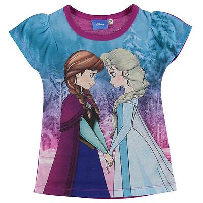 England Disney Frozen Elsa & Anna Kinder  Mädchen T-Shirt  Shirt Gr. 92  - 164